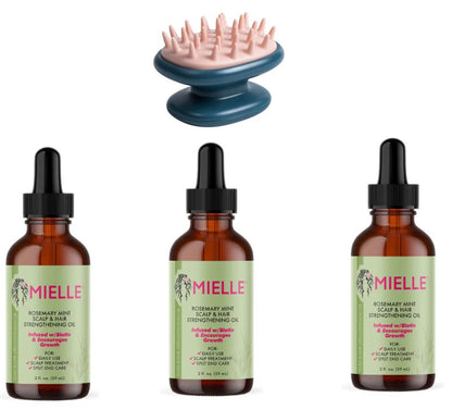 MIELLE Mint Scalp Hair Strengthening Oil