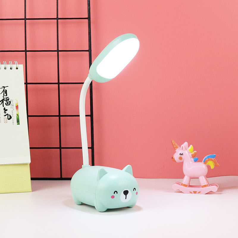 LED Cartoon Cute Pet Mangueira Night Light Dobrável