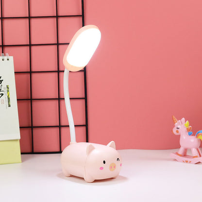 LED Cartoon Cute Pet Mangueira Night Light Dobrável