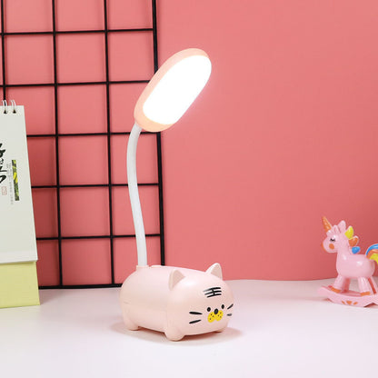 LED Cartoon Cute Pet Mangueira Night Light Dobrável