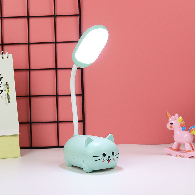 LED Cartoon Cute Pet Mangueira Night Light Dobrável