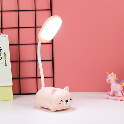 LED Cartoon Cute Pet Mangueira Night Light Dobrável