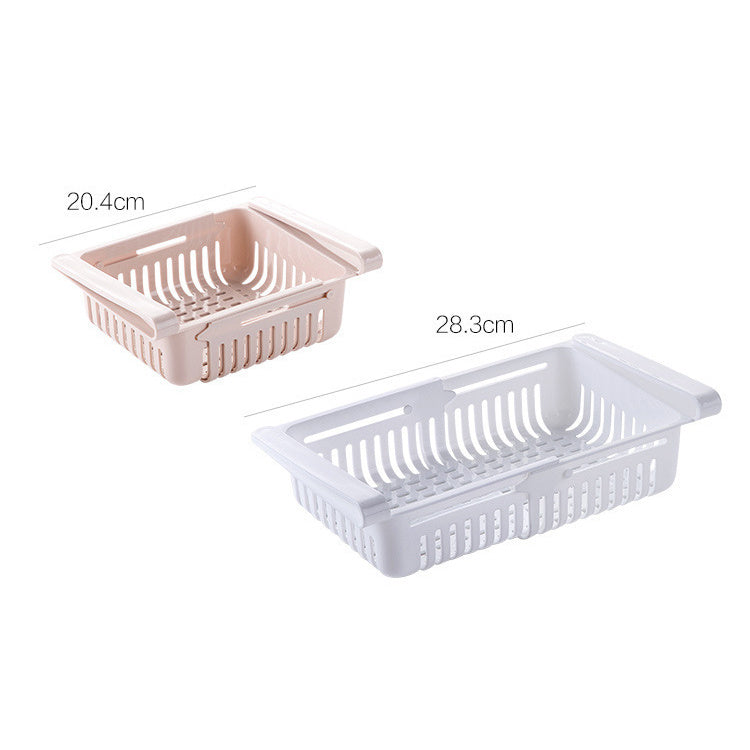 Refrigerator Telescopic Storage Basket