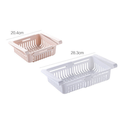 Refrigerator Telescopic Storage Basket