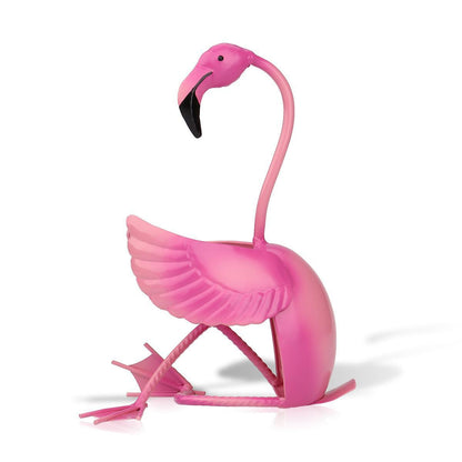 Garrafeira Flamingo em ferro forjado