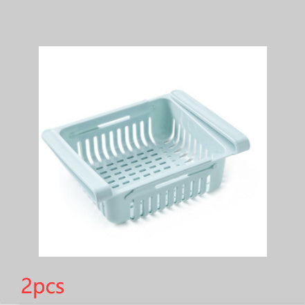 Refrigerator Telescopic Storage Basket