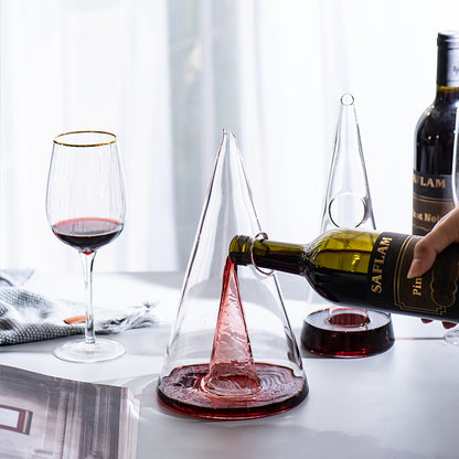 Fast waterfall decanter