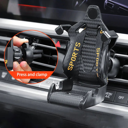 Racing Seat Shape Car Phone Holder