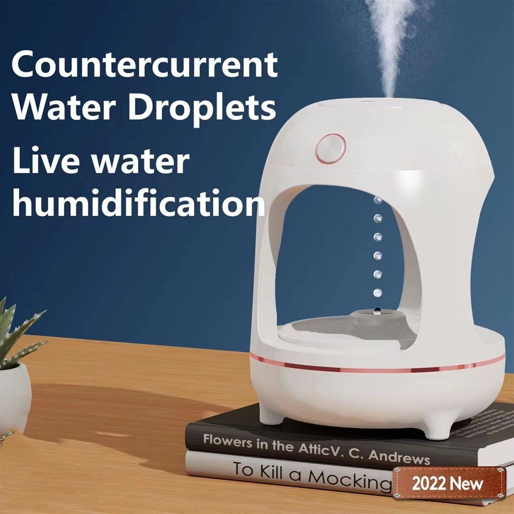 Anti Gravity Levitating Water Drops Humidifier Water