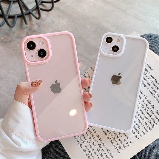 Candy Shockproof Silicone Bumper Phone Case For iPhone