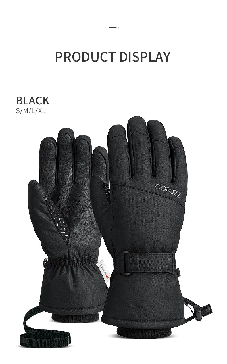 Winter Ski Gloves Waterproof