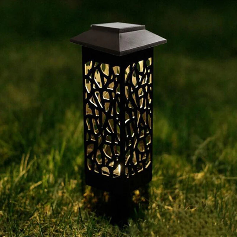 Luzes solares para caminhos de jardim