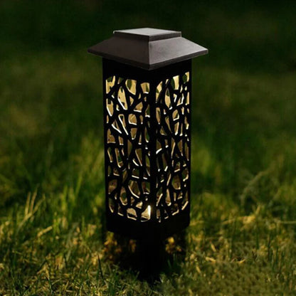 Luzes solares para caminhos de jardim