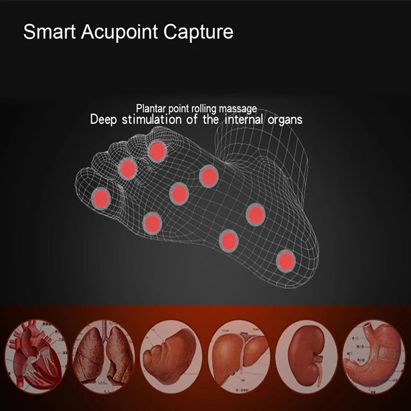 Remote EMS Foot Massager Pad Portable