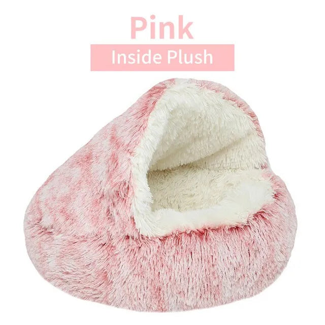 Soft Plush Pet Bed with Cover