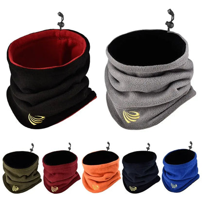 Winter Camping Fleece Neck Gaiter Ski Tube Scarf Snowboard Half Face Mask