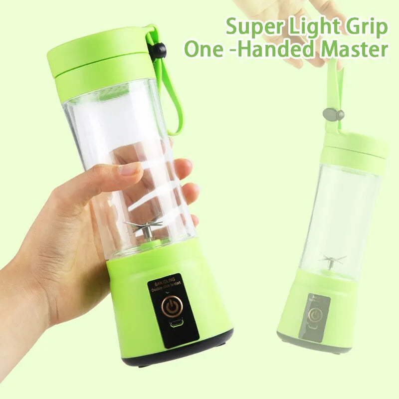 Portable Fruit Juice Blenders Summer Personal Electric Mini Bottle