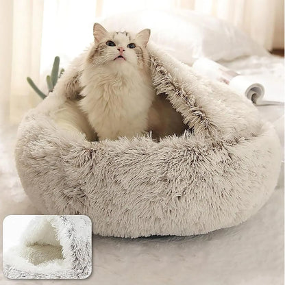 Soft Plush Pet Bed with Cover