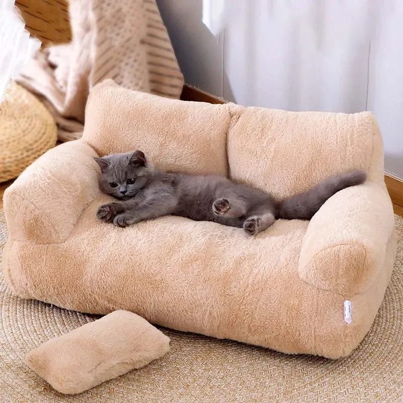 Cama Super Soft Sofá Quente para Cães e Gatos Pequenos