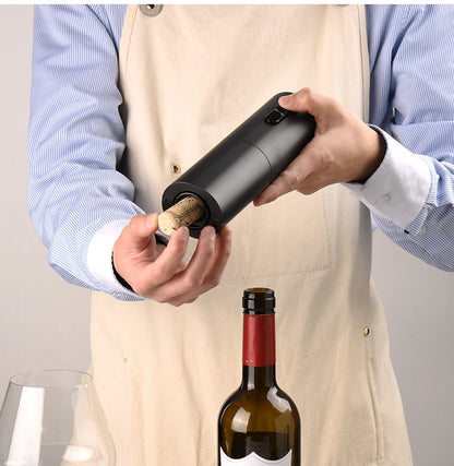 Electric Wine Opener Automatic Corkscrew Wine Openers Battery Bottle Opener Foil Cutter Kitchen Bar Can Opener