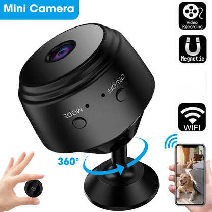 Câmeras de vigilância móveis A9 1080P HD Wifi Mini Camera