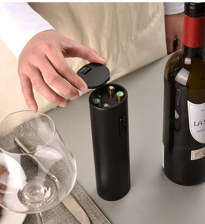 Electric Wine Opener Automatic Corkscrew Wine Openers Battery Bottle Opener Foil Cutter Kitchen Bar Can Opener