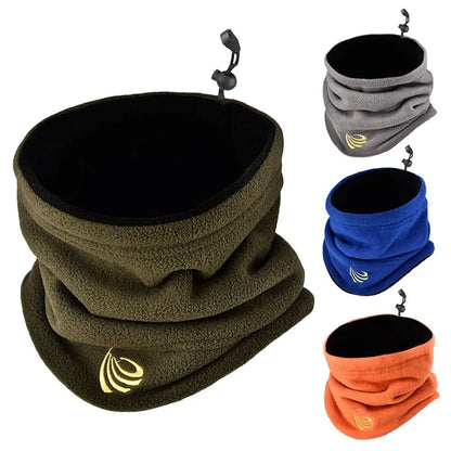 Winter Camping Fleece Neck Gaiter Ski Tube Scarf Snowboard Half Face Mask