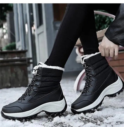 Winter Shoes Waterproof Boots Women