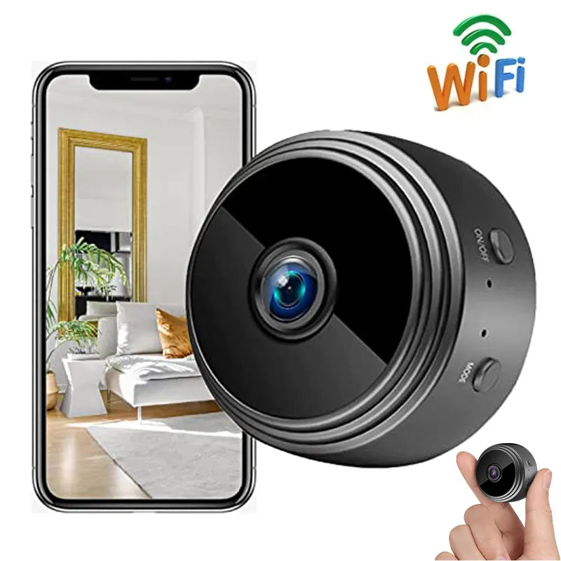 Câmeras de vigilância móveis A9 1080P HD Wifi Mini Camera