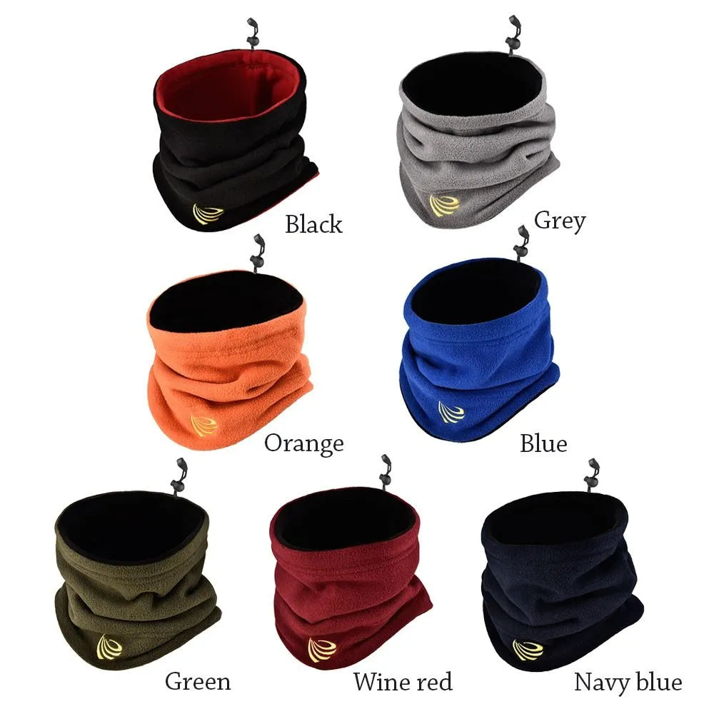 Winter Camping Fleece Neck Gaiter Ski Tube Scarf Snowboard Half Face Mask