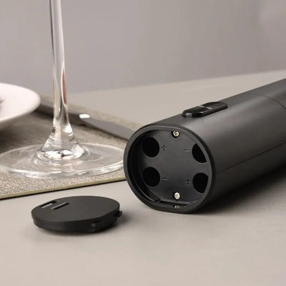 Electric Wine Opener Automatic Corkscrew Wine Openers Battery Bottle Opener Foil Cutter Kitchen Bar Can Opener