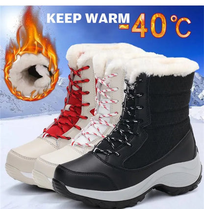 Winter Shoes Waterproof Boots Women