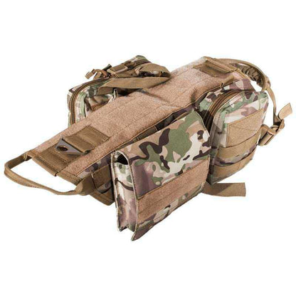 Ihrtrade Tactical Dog Harness Molle System Colete Militar Ajustável