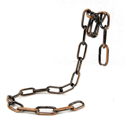 Suporte de corrente de metal para rack de vinho com corrente de ferro com suspensão estranha