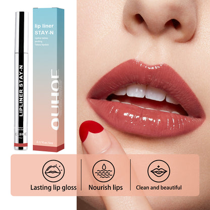 Lip Liner Pen Dark Brown Waterproof